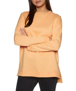 SWELL Bricklane Boyfriend Side Split Crew Womens Sweater