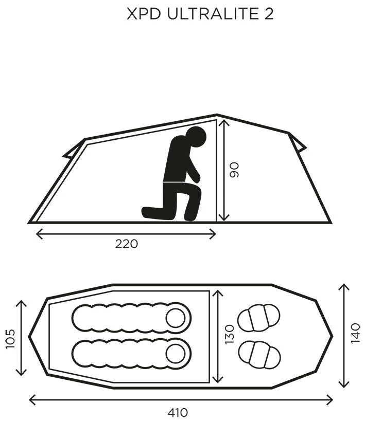 Halti XPD Ultralite 2 Teltta - Image 2