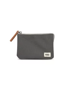 Roka London Roka Carnaby Sustainable Tummanharmaa Lompakko