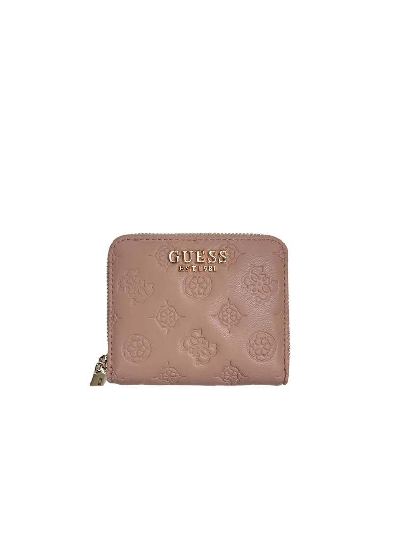 Guess La Femme Lompakko Vaaleanpunainen Logokuvioitu
