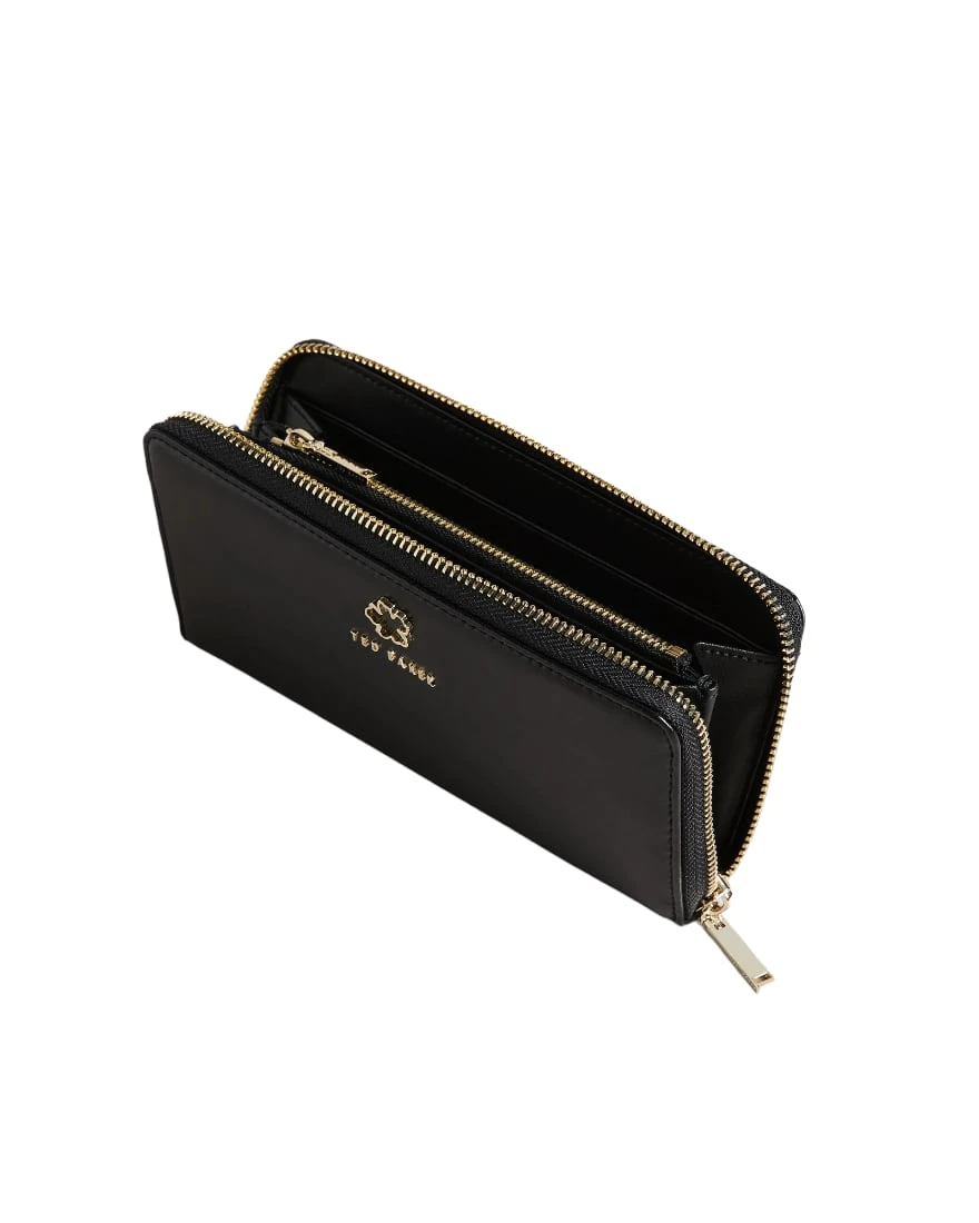 Ted Baker Jorjana Iso Lompakko Musta RFID-suojaus - Image 2