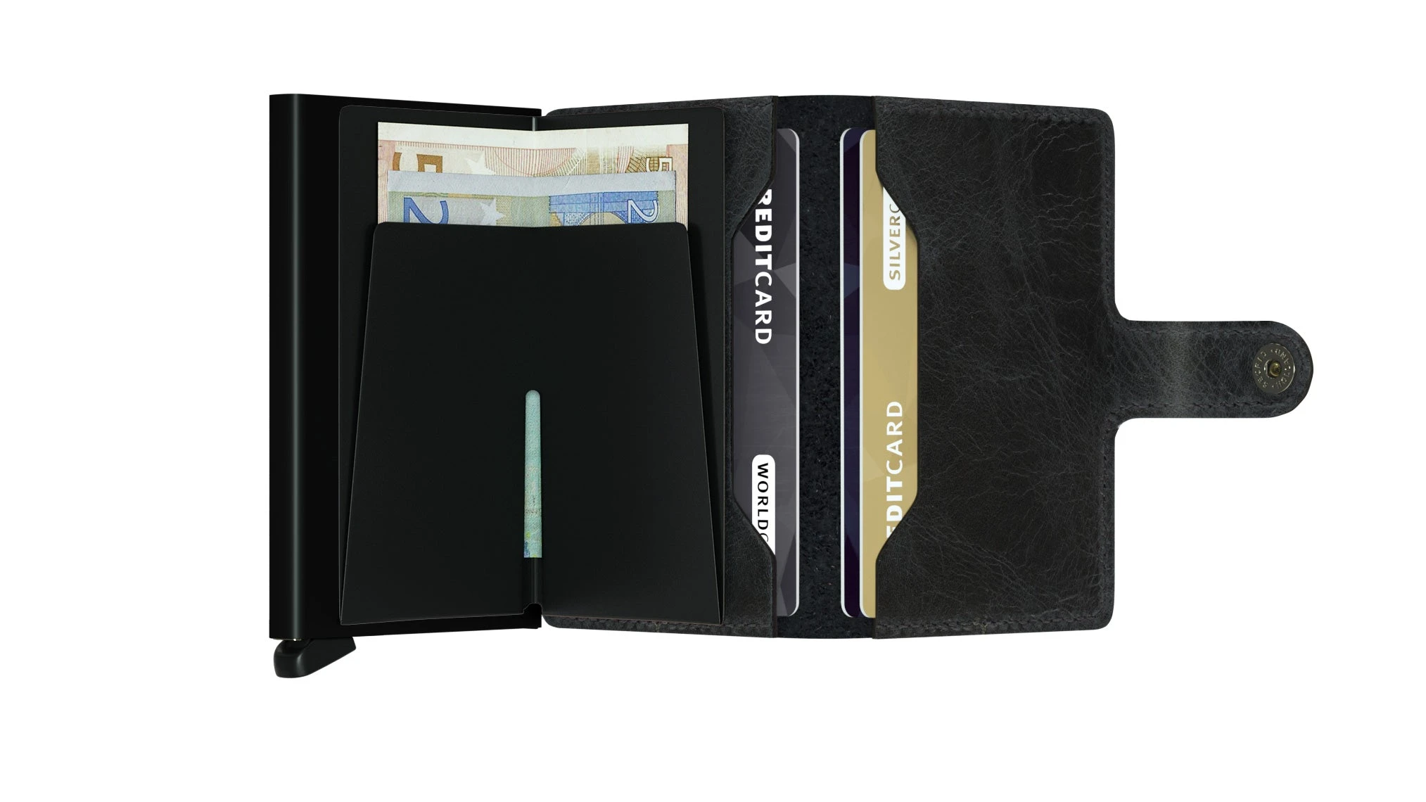Secrid Miniwallet Musta Vintage - Image 4