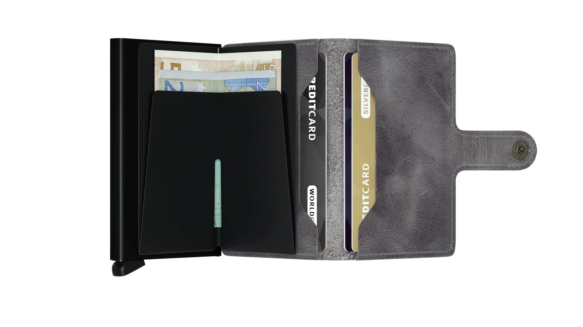 Secrid Miniwallet Harmaa - Image 4