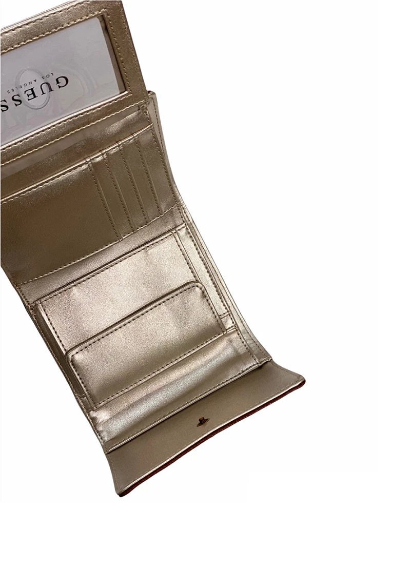 Guess Destiny Konjakinruskea Keskikokoinen Lompakko - Image 4