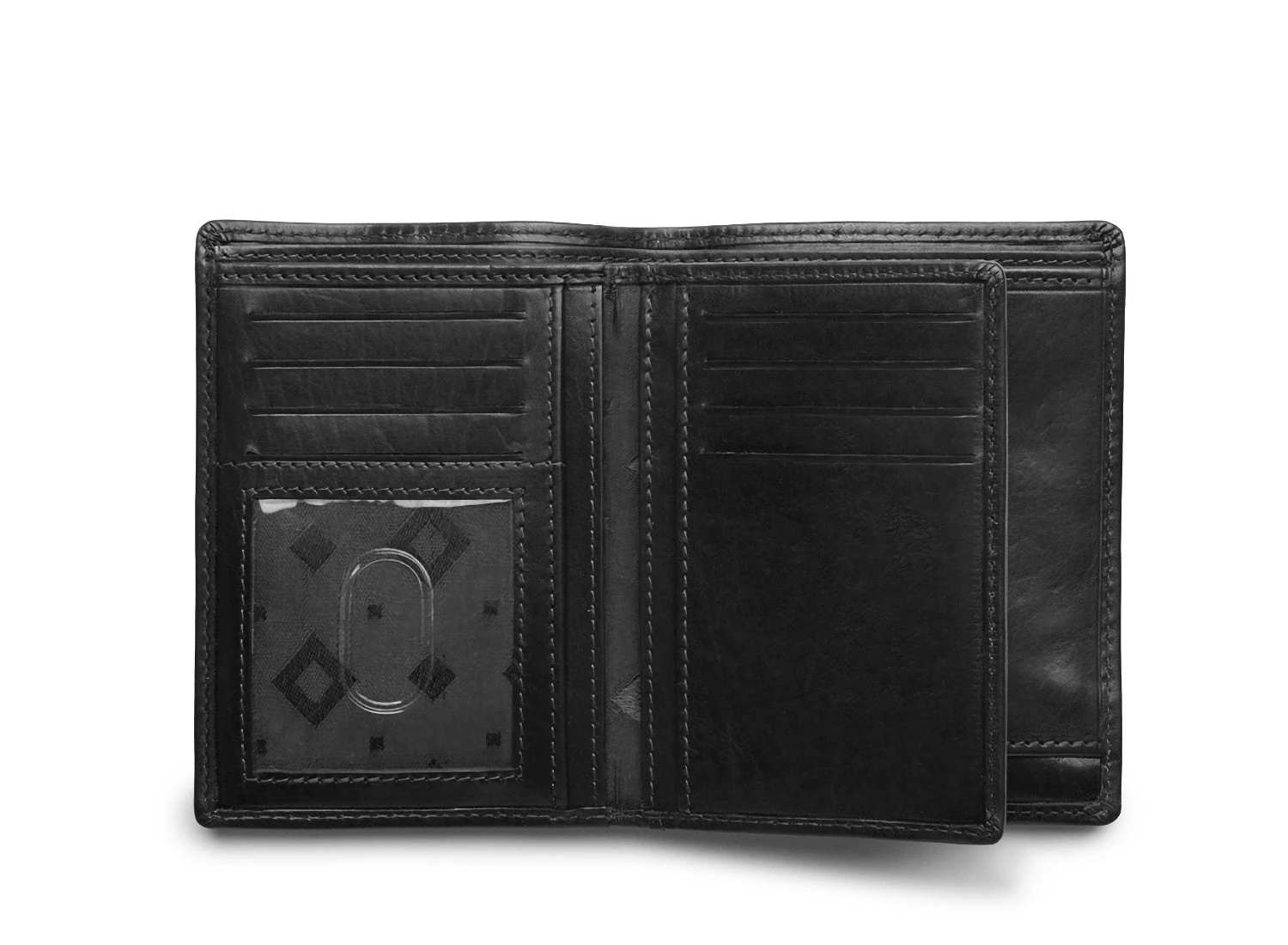 Adax John Keskikokoinen Lompakko Musta RFID - Image 2