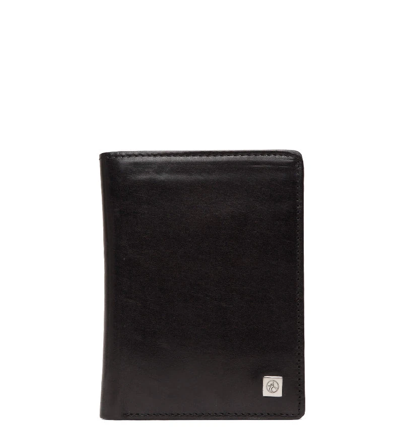 Adax John Keskikokoinen Lompakko Musta RFID