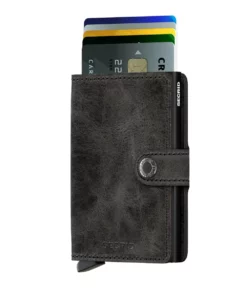 Secrid Miniwallet Musta Vintage