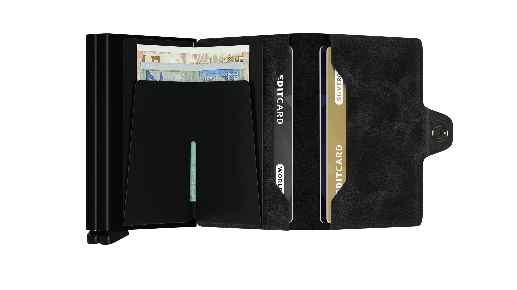 Secrid Twinwallet Musta Vintage - Image 2