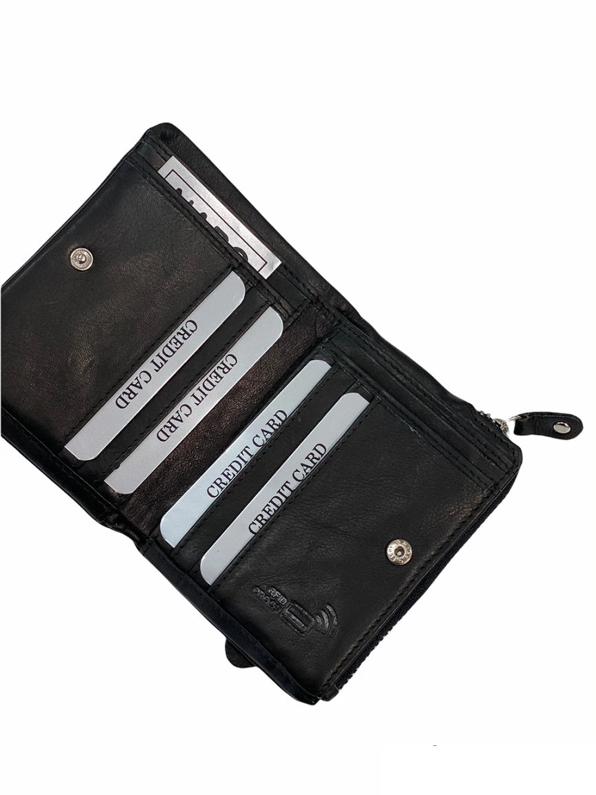 Nabo Musta Pieni RFID Lompakko - Image 2