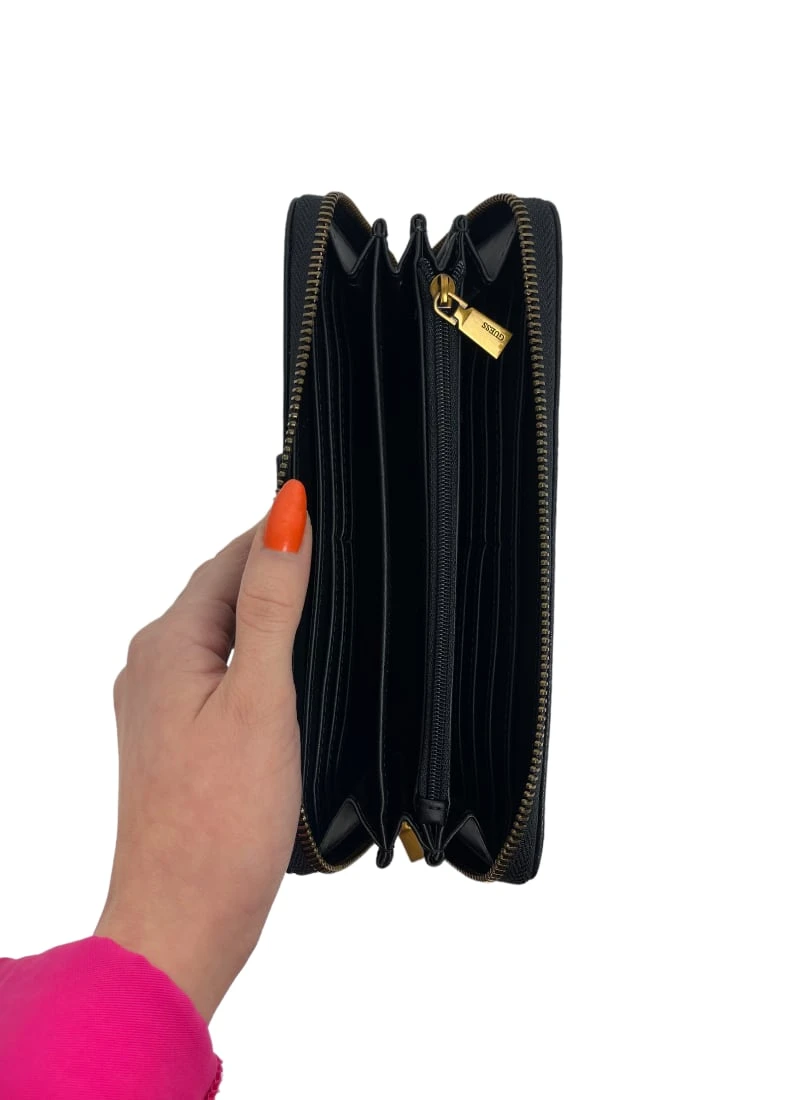 Guess Alva Iso Lompakko Musta - Image 2