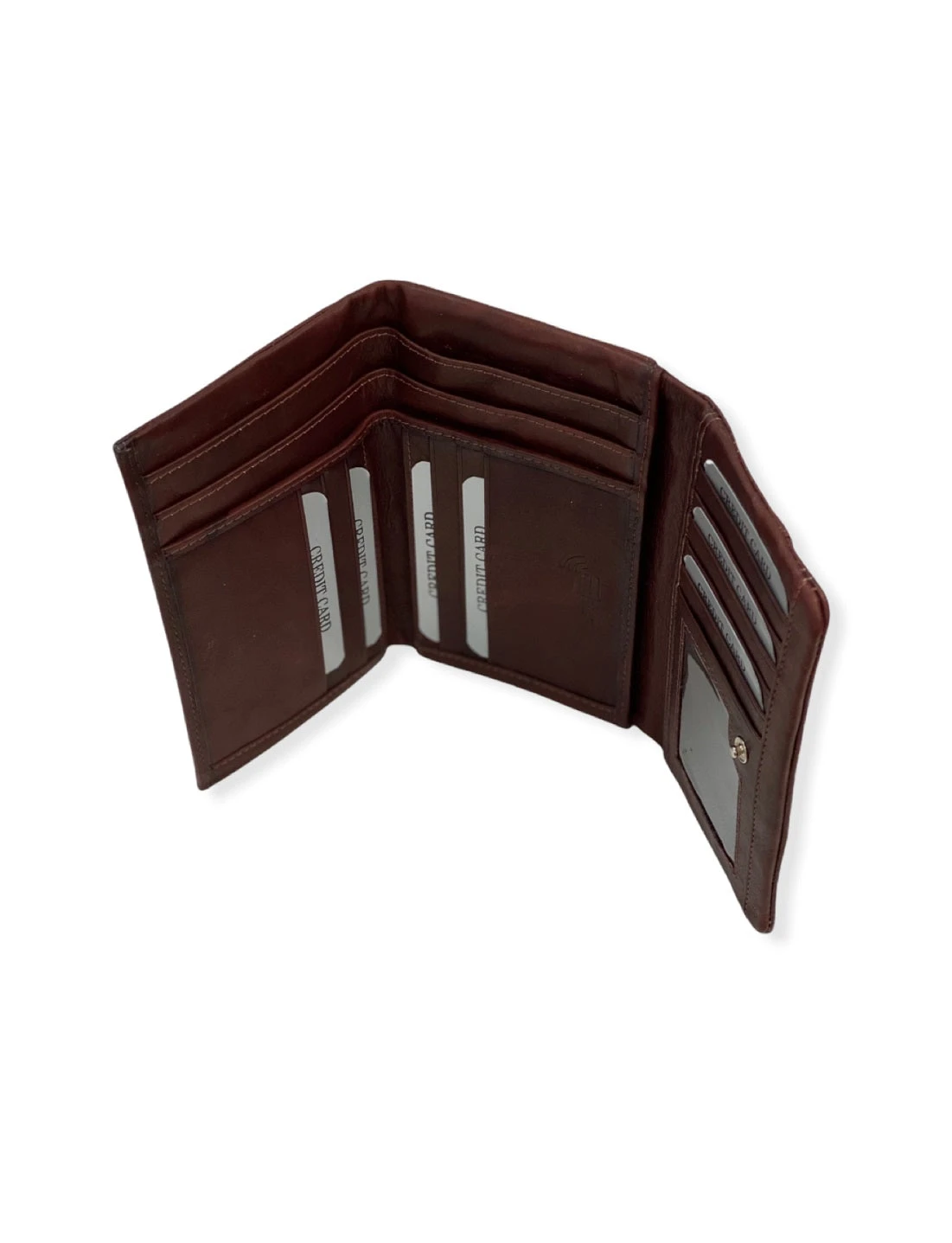 Nabo Ruskea Iso RFID Lompakko