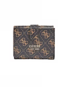 Guess Tyren Pieni Lompakko Ruskea