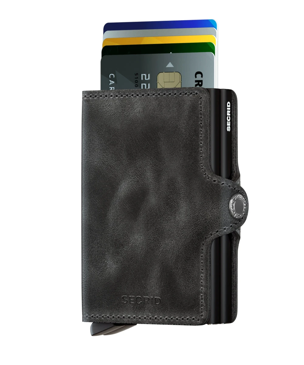 Secrid Twinwallet Musta Vintage