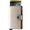 Secrid Miniwallet Metallic Champagne