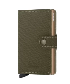Secrid Miniwallet Saffiano Olive