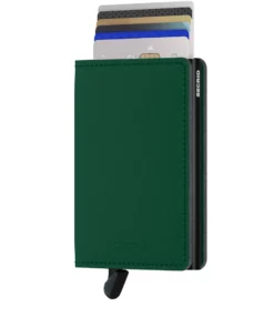 Secrid Slimwallet Yard Vihreä - Ei Nahkaa