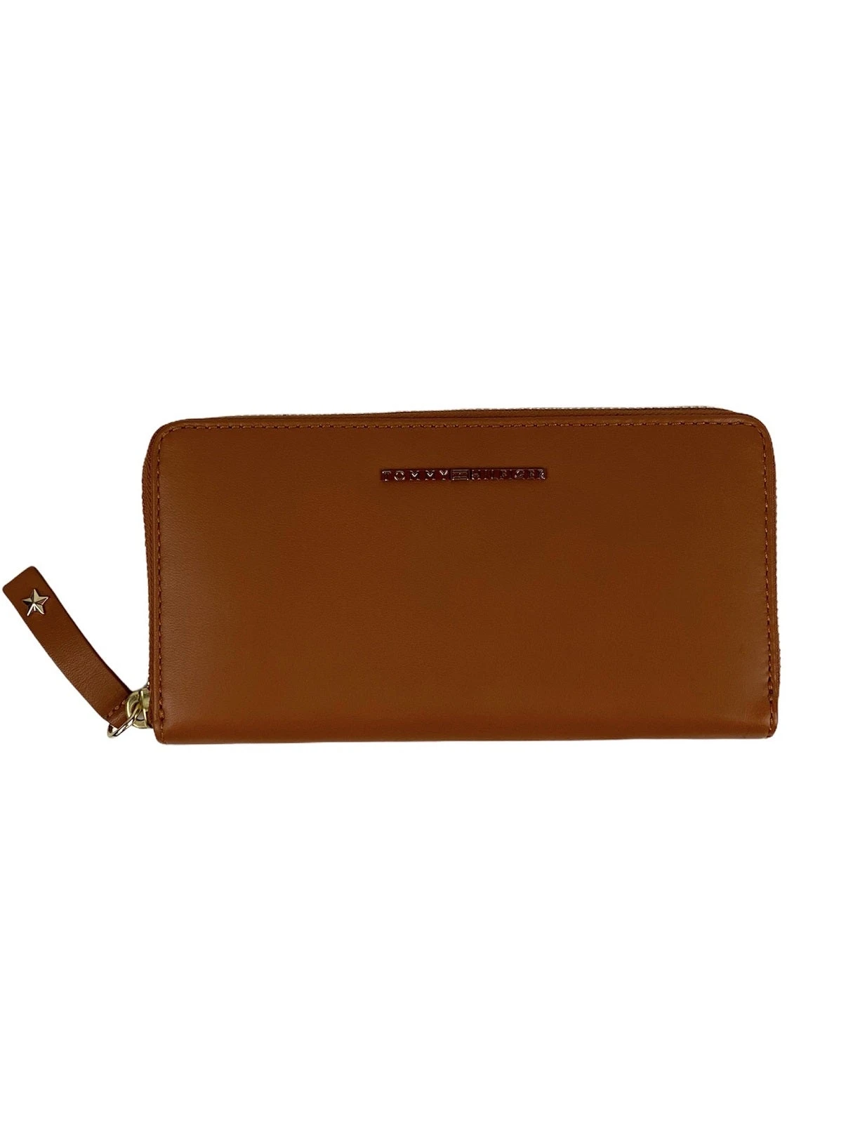 Tommy Hilfiger Konjakinruskea Lompakko Nahkaa
