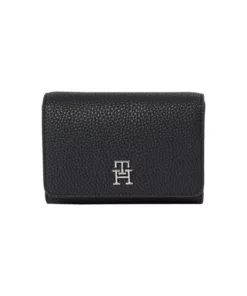 Tommy Hilfiger Emblem Musta Lompakko