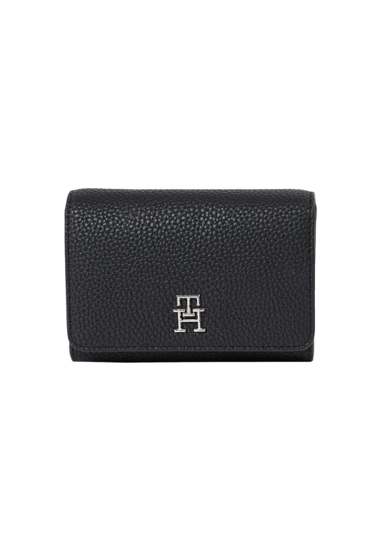 Tommy Hilfiger Emblem Musta Lompakko