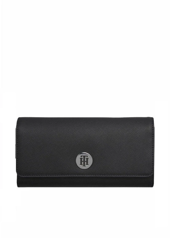 Tommy Hilfiger Honey Musta Lompakko