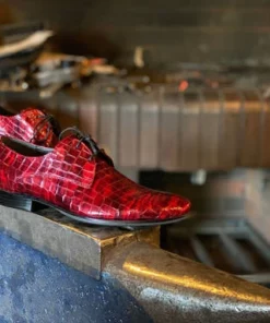 Topman 10721 94kr Krokolakeri Punainen