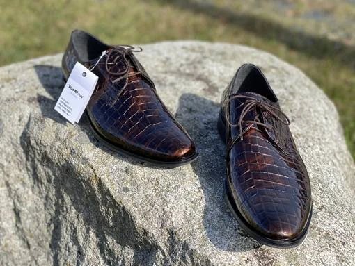 Topman 10721 28kr Krokolakeri Ruskea - Image 4