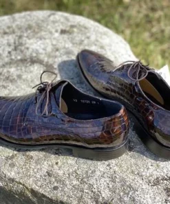 Topman 10721 28kr Krokolakeri Ruskea