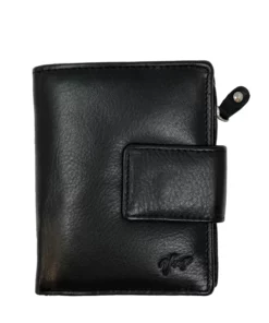 Virgo Pieni Naisten Nahkalompakko Musta RFID